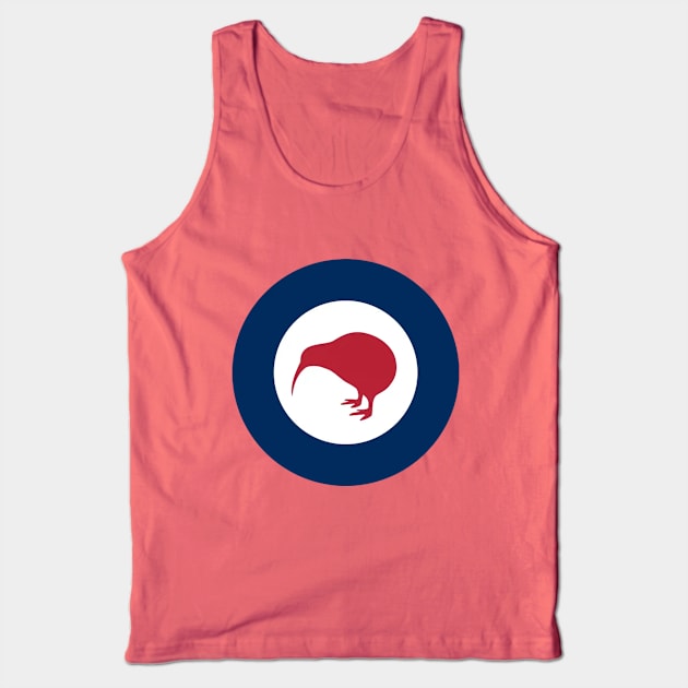 Kiwi Bird logo  (NZ) Tank Top by CS77